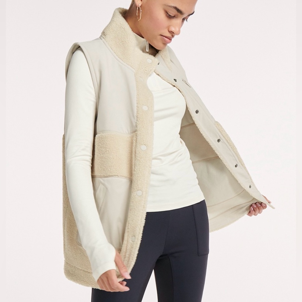 FLX Boucle Mixed-Media Vest